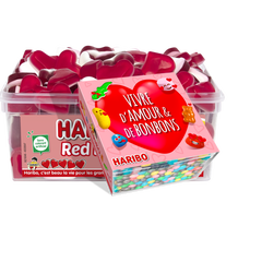 Bonbon Haribo personnalisé fabriqué en Europe Anneau pomme