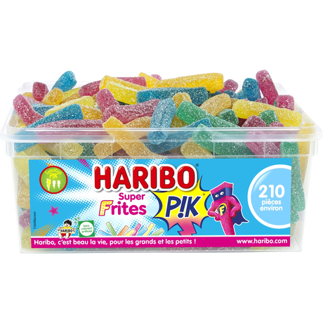 Super Frites Pik x 210 - Boîte Bonbon Haribo - , Achat,  Vente