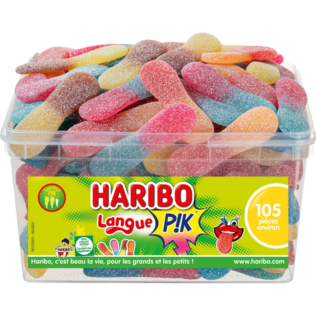 Langue Acide Pik 105 Bonbons Haribo