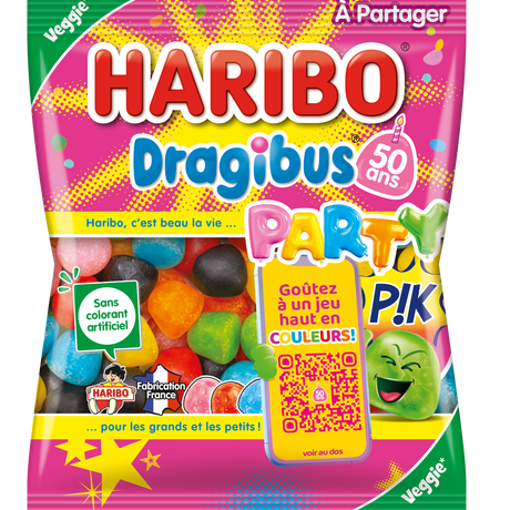 Haribo Dragibus multipack - Le sachet de 250g Original HARIBO Dragibus  sweets from France